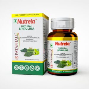 Patanjali Nutrela Natural Spirulina Tablet (60Tab)